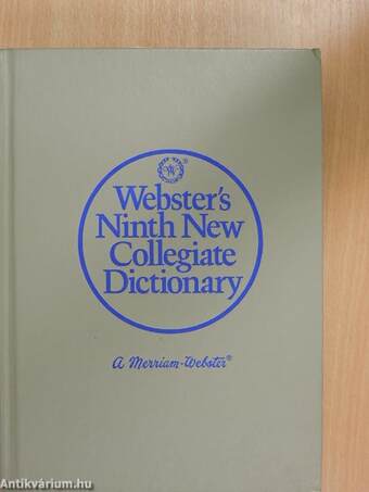 Webster's Ninth New Collegiate Dictionary