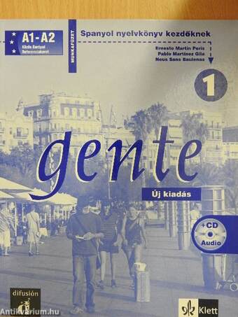 Gente 1. - Tankönyv/munkafüzet - CD-vel