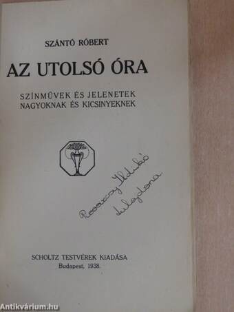 Az utolsó óra