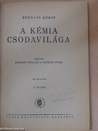 A kémia csodavilága