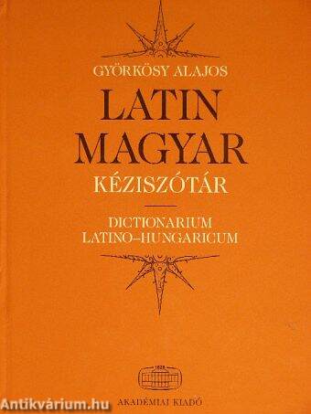 Latin-magyar kéziszótár