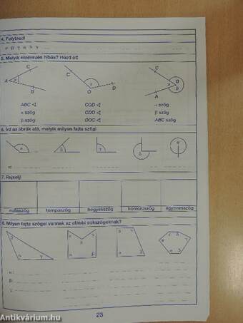 Ki(s)méregető geometriafeladatok 5-6. osztály