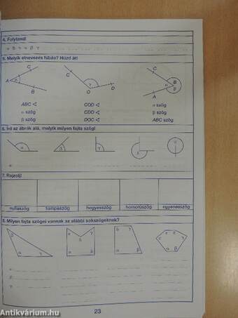 Ki(s)méregető geometriafeladatok 5-6. osztály