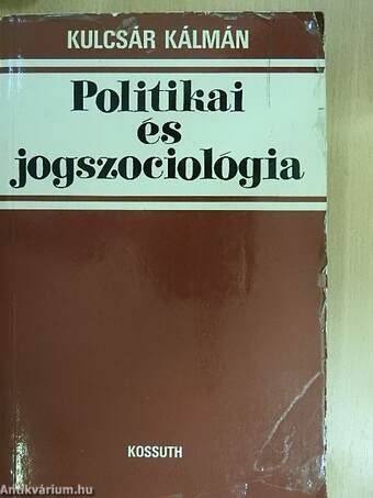 Politikai és jogszociológia