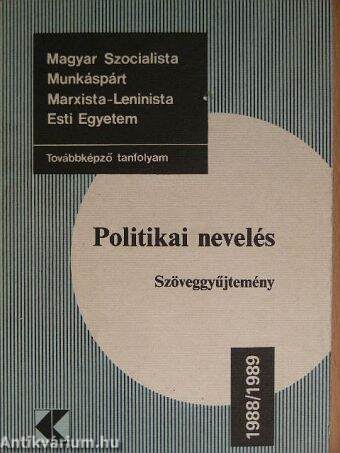 Politikai nevelés