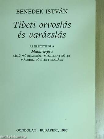 Tibeti orvoslás és varázslás