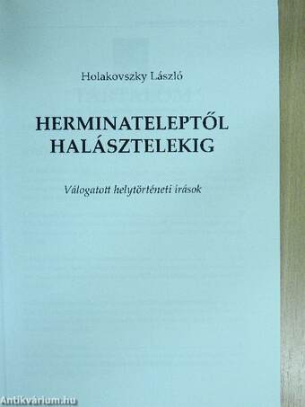 Herminateleptől Halásztelekig