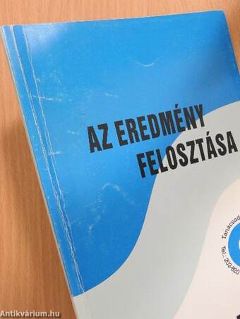 Az eredmény felosztása