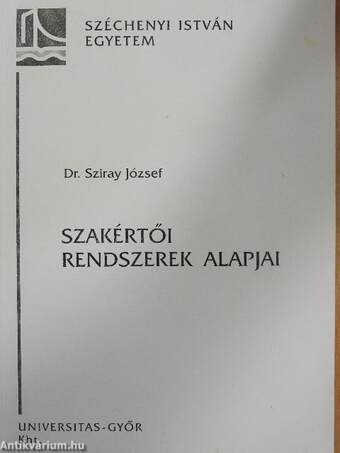 Szakértői rendszerek alapjai