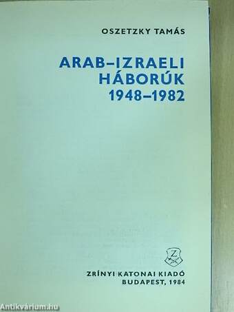 Arab-izraeli háborúk