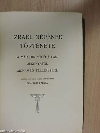 Izrael népének története - A második zsidó állam alkonyától Mohamed fellépéséig