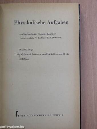 Physikalische Aufgaben