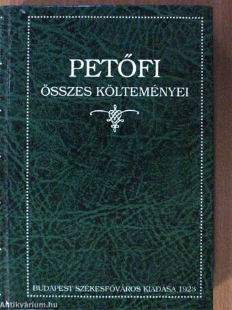 Petőfi összes költeményei