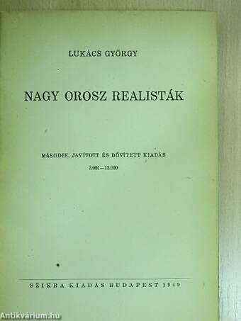 Nagy orosz realisták