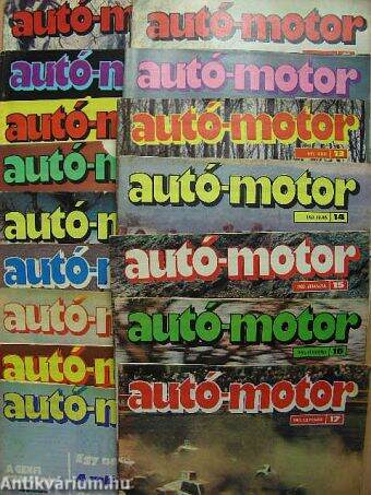 Autó-Motor 1983. (nem teljes évfolyam)/Autó-Motor Magazin 1983. ősz