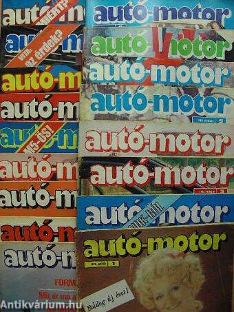 Autó-Motor 1985. (nem teljes évfolyam)