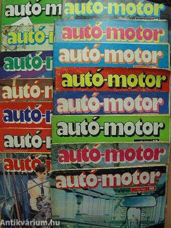 Autó-Motor 1984. (nem teljes évfolyam)
