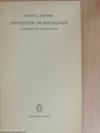 Invitation to Sociology