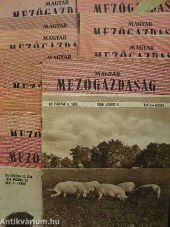 Magyar Mezőgazdaság 1959. január-december