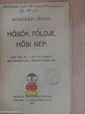 Hősök földje, hősi nép