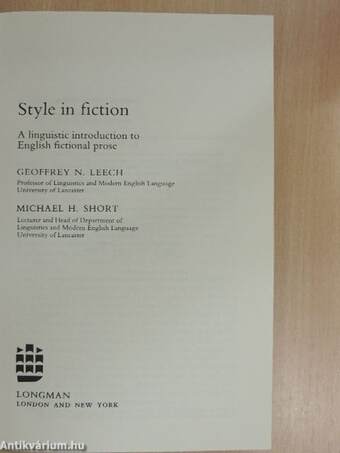 Style in Fiction