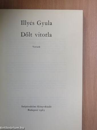 Dőlt vitorla