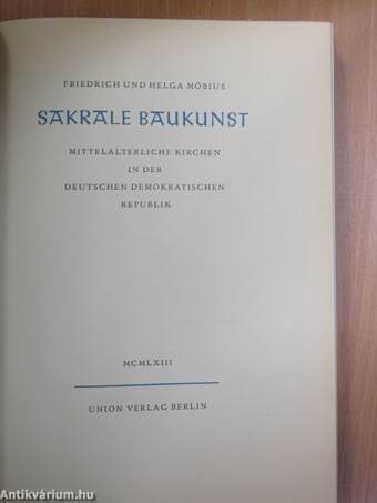 Sakrale Baukunst