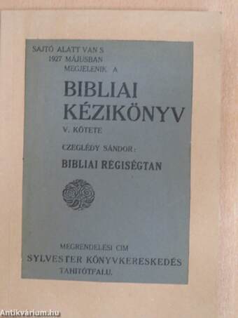 Bibliai földrajz és természetrajz