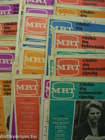 Rádió- és televízióújság 1972. (nem teljes évfolyam)