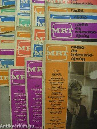 Rádió- és televízióújság 1971. (nem teljes évfolyam)