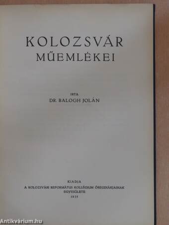 Kolozsvár műemlékei