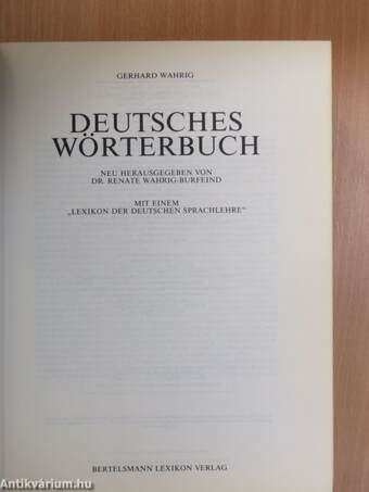 Deutsches Wörterbuch