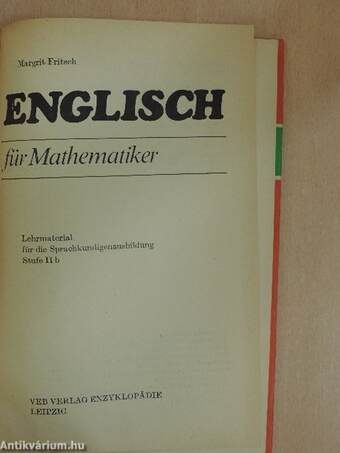 Englisch für Mathematiker