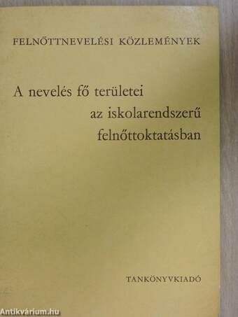 A nevelés fő területei