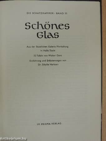 Schönes Glas