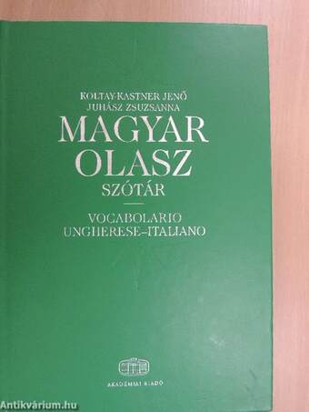 Magyar-olasz szótár