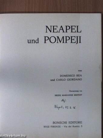 Neapel und Pompeji