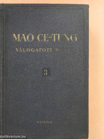 Mao Ce-Tung válogatott művei 3.