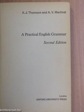 A Practical English Grammar