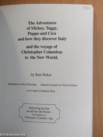 The Adventures of Mickey, Taggy, Puppo and Cica and how they discover Italy