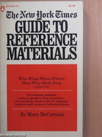 The New York Times guide to reference materials