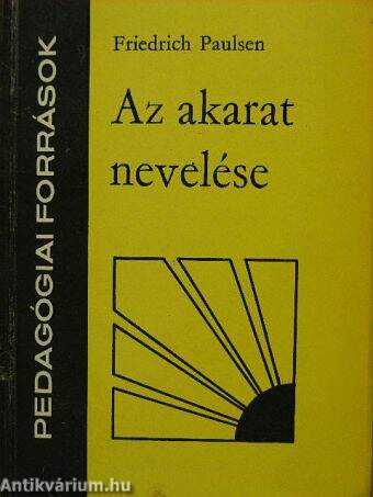 Az akarat nevelése