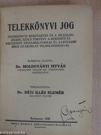 Telekkönyvi jog