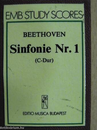 Sinfonie Nr. 1 (C-Dur) (minikönyv)