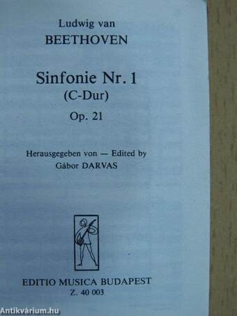 Sinfonie Nr. 1 (C-Dur) (minikönyv)