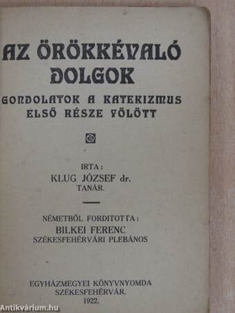 Az örökkévaló dolgok