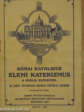 Római katolikus elemi katekizmus a Biblia elemeivel