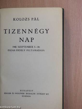 Tizennégy nap