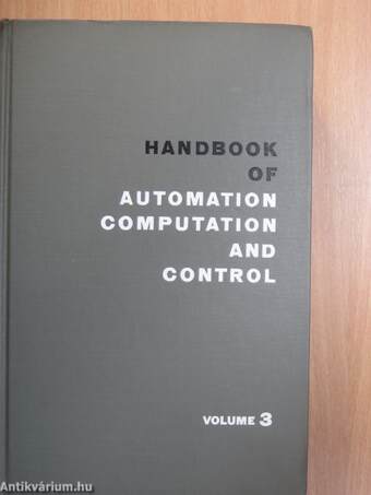 Handbook of Automation, Computation, and Control 3.