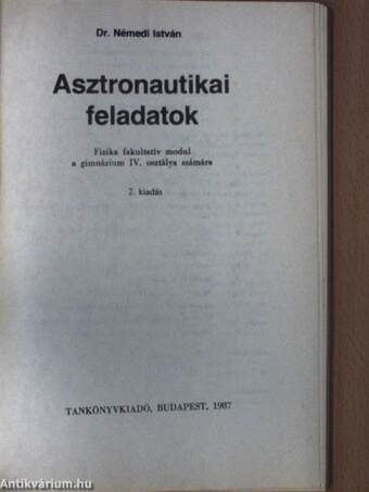 Asztronautikai feladatok